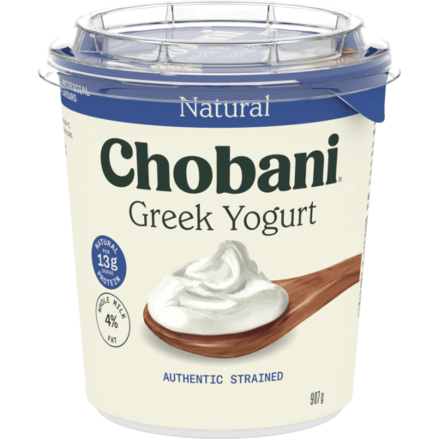 SCA Hy Lạp 4% tự nhiên Chobani (907g)