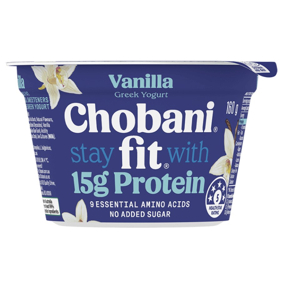 SCA Hy Lạp vani Chobani Fit (160g)