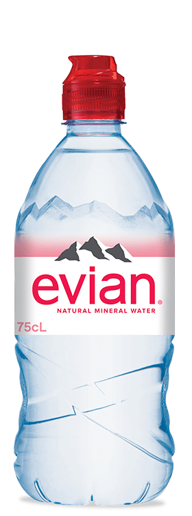 Nước khoáng Evian nắp thể thao 75cl