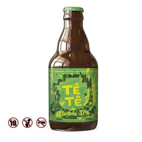 Bia Thủ Công Electric Ipa Hiệu Tê Tê (330Ml)