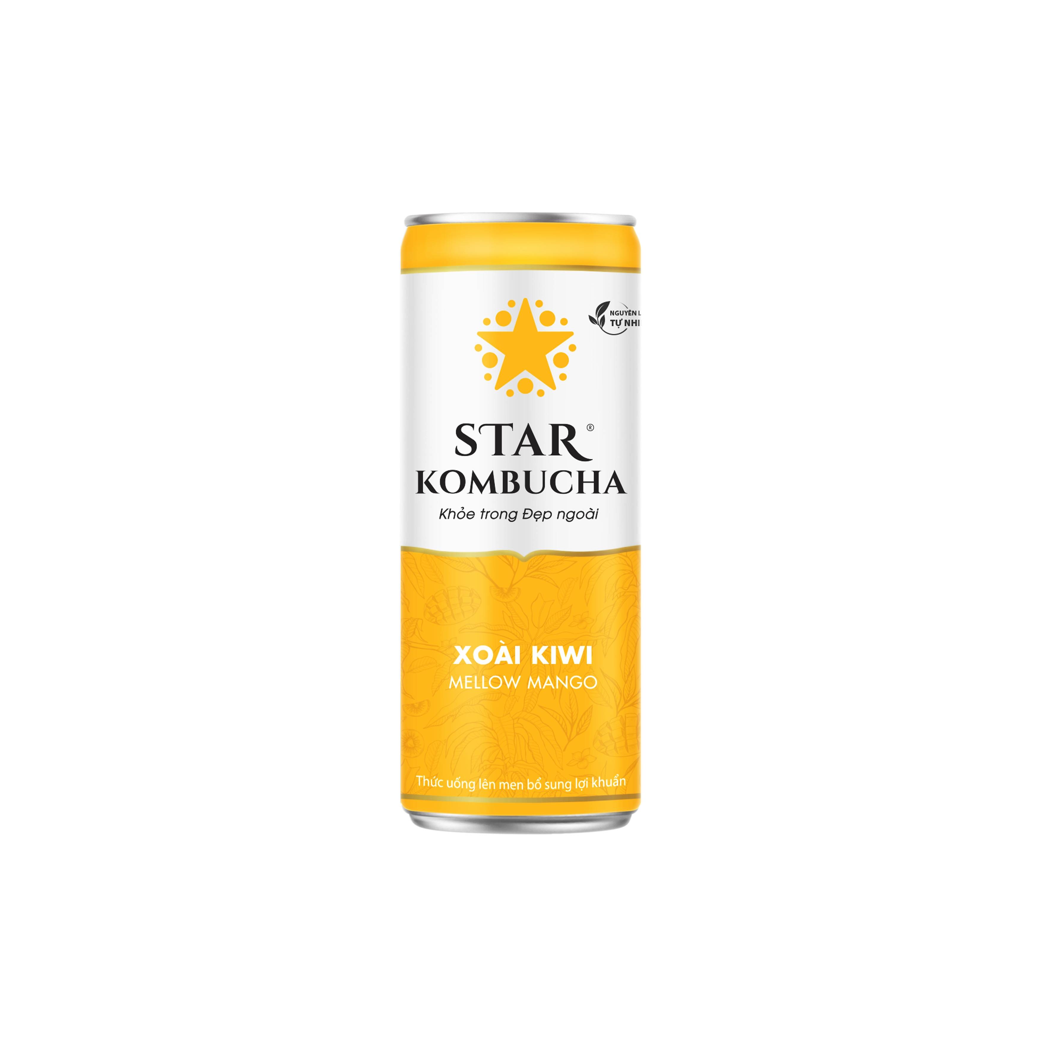 Nước Star Kombucha Xoài Kiwi (240Ml)