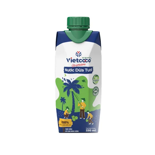 Nước Dừa Tươi Hiệu Vietcoco (330ml)