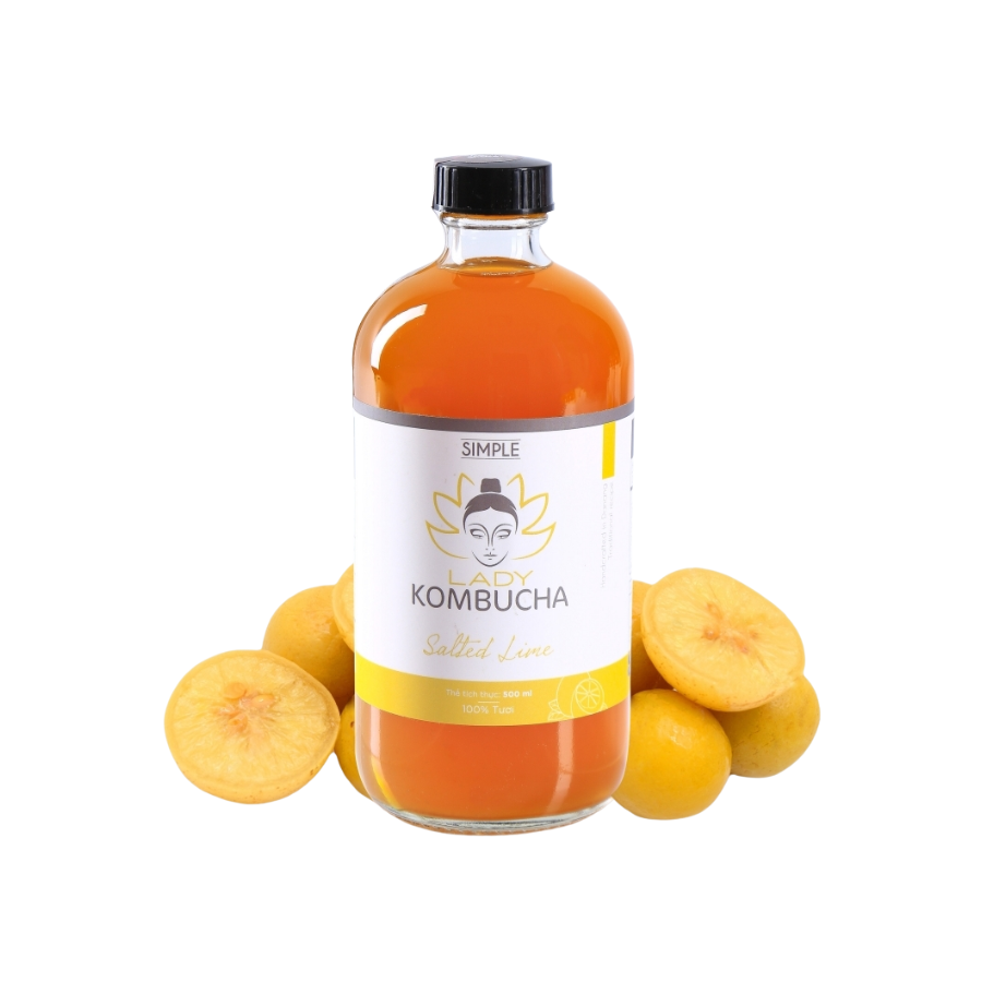 Nước Lady Kombucha Vị Chanh Muối (500ml)
