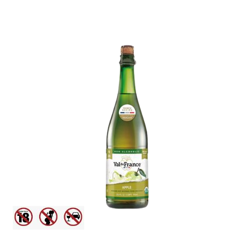 Nước Ép Táo Có Ga Hữu Cơ Val de Rance (750ml)