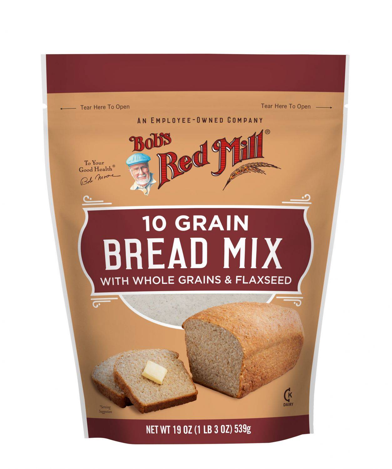 BRM 10 Grain Bread Mix (539g)
