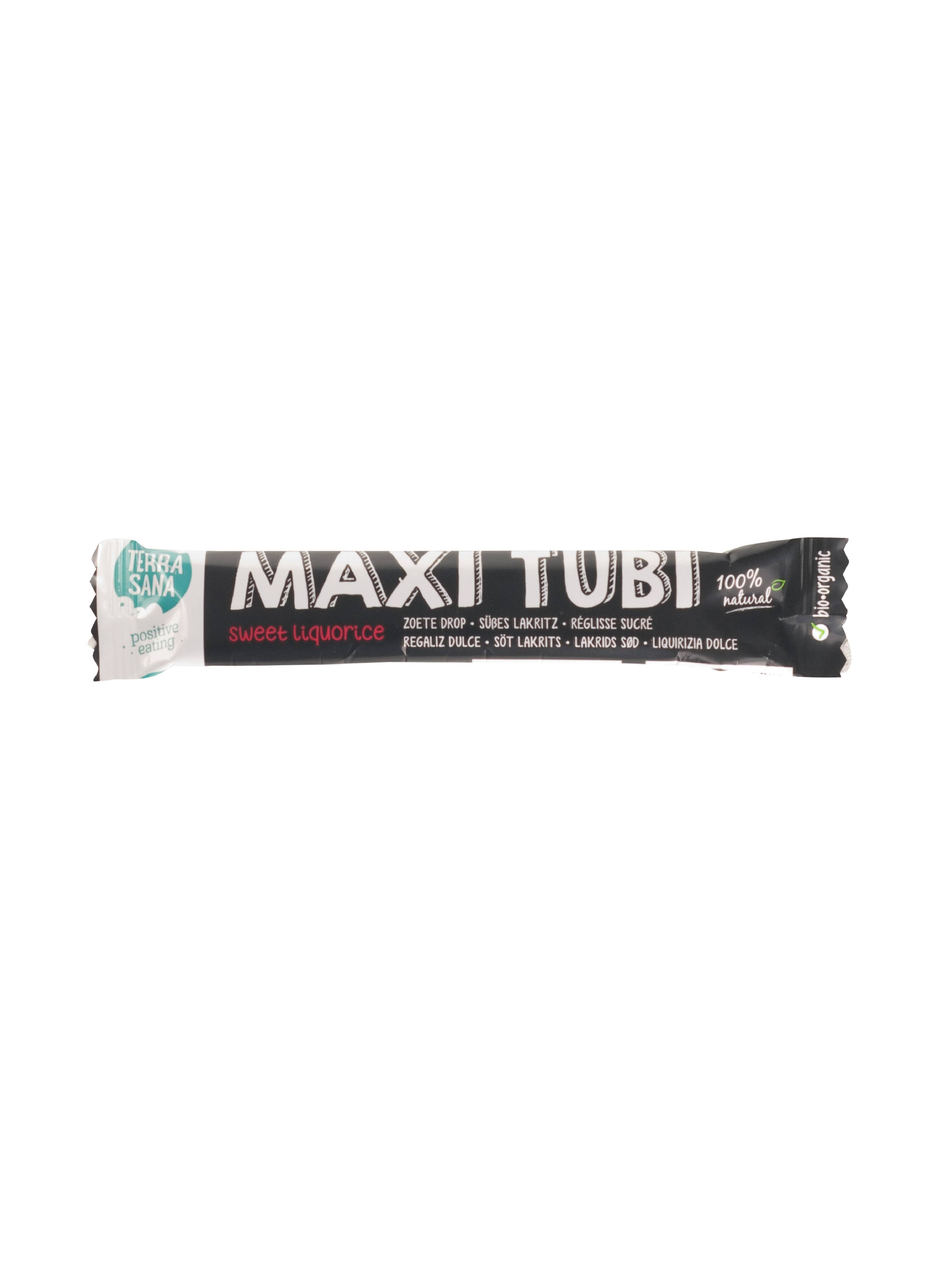 TerraSana Maxi-Tubi Pastilles Liquorice (28G)
