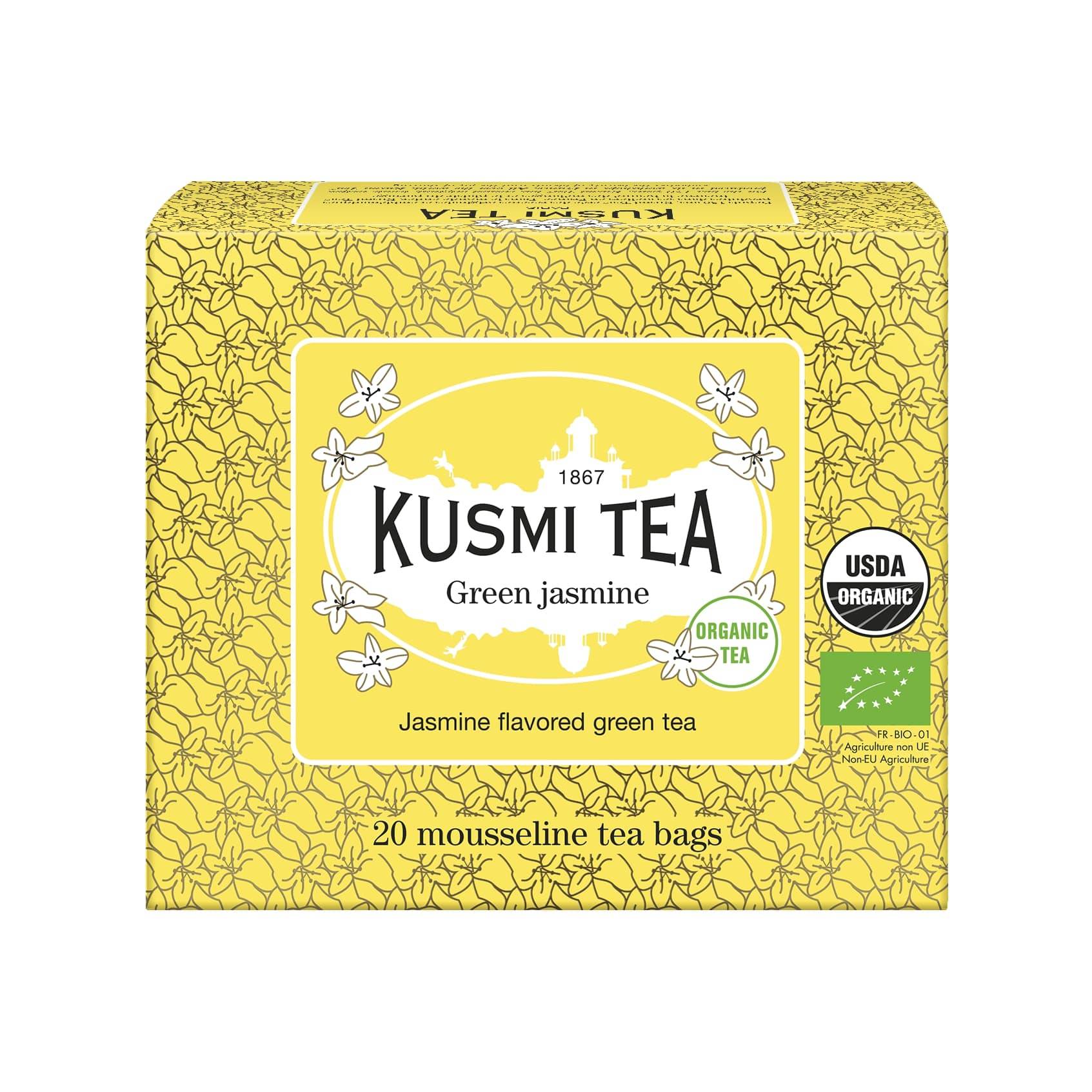 KusmiTea Organic Jasmine Green Tea (40g)