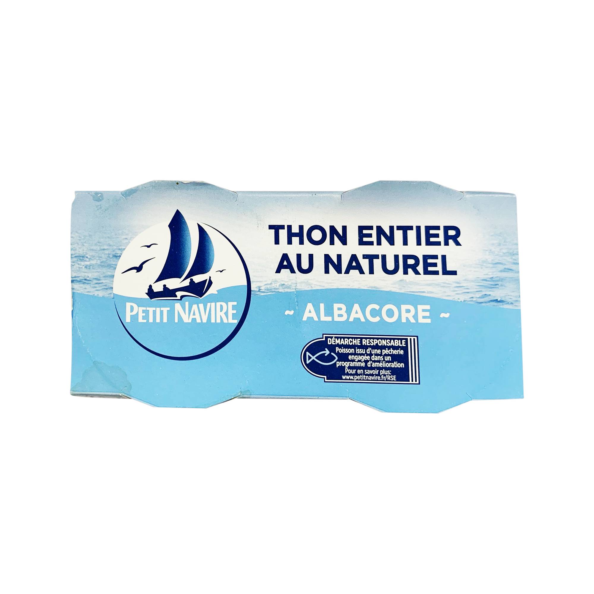Petit Navire Small Natural Tuna Vessel 2x56G