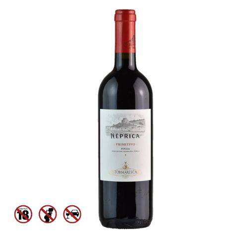 red wine Tormaresca Neprica Primitivo 