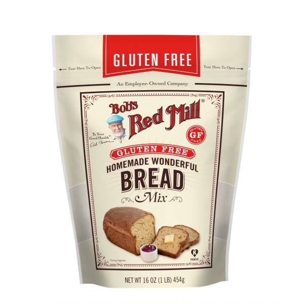 Gluten free bread flour mix top