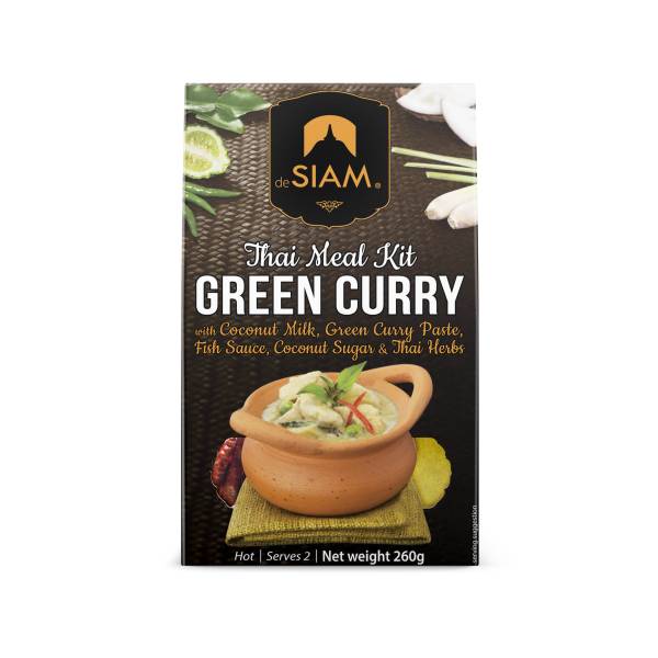 De Siam Green Curry Cooking Set 260g