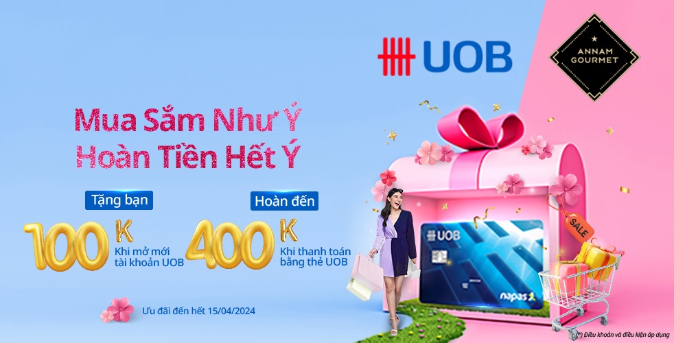 Shopping & Getting Cashback With Annam Gourmet X UOB