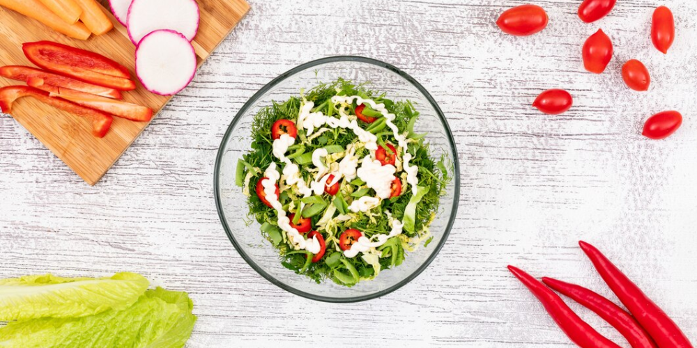 cách làm salad rau trộn