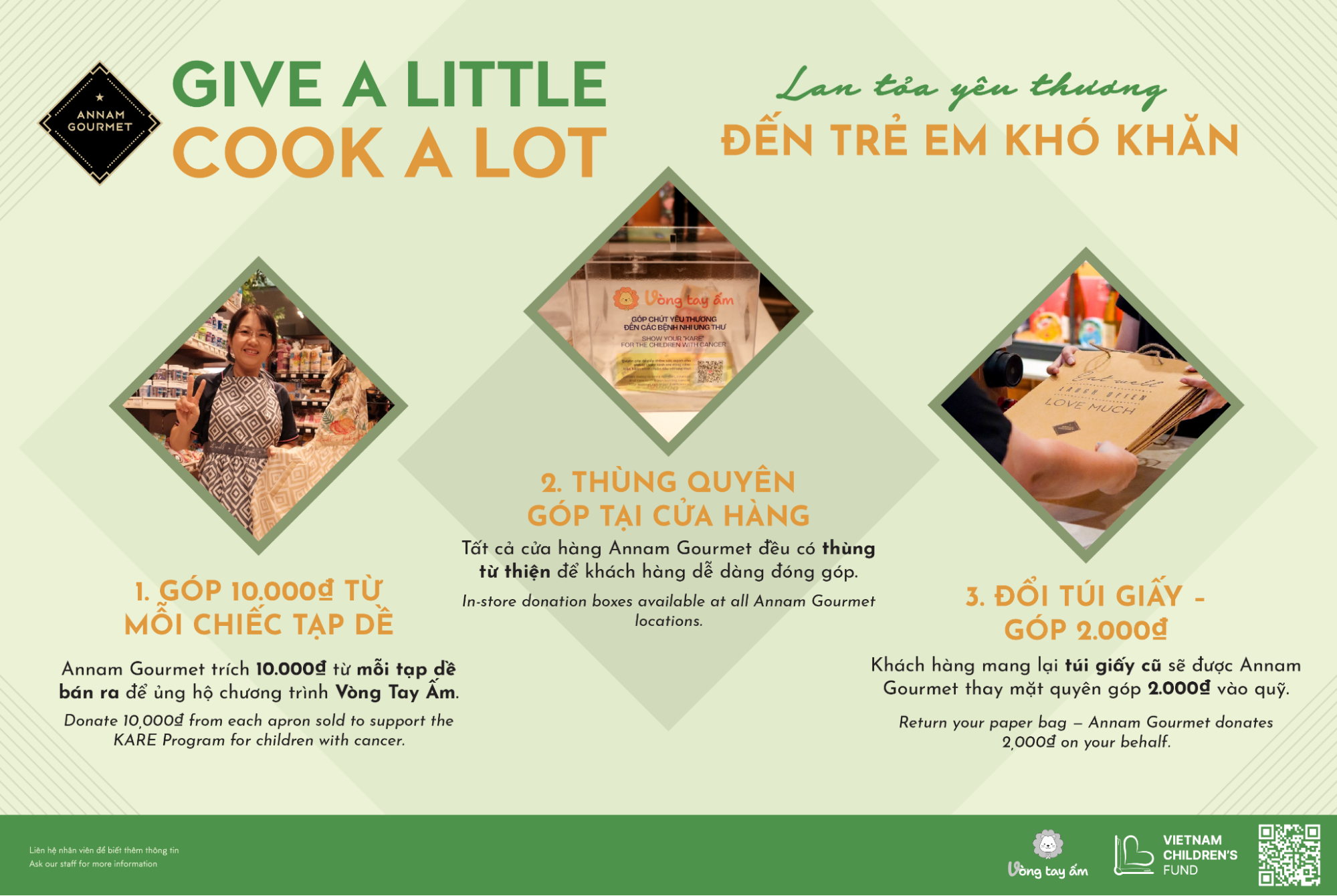FROM KITCHEN TO HEART: ANNAM GOURMET SPREADS LOVE WITH VIETNAM CHILDREN’S FUND