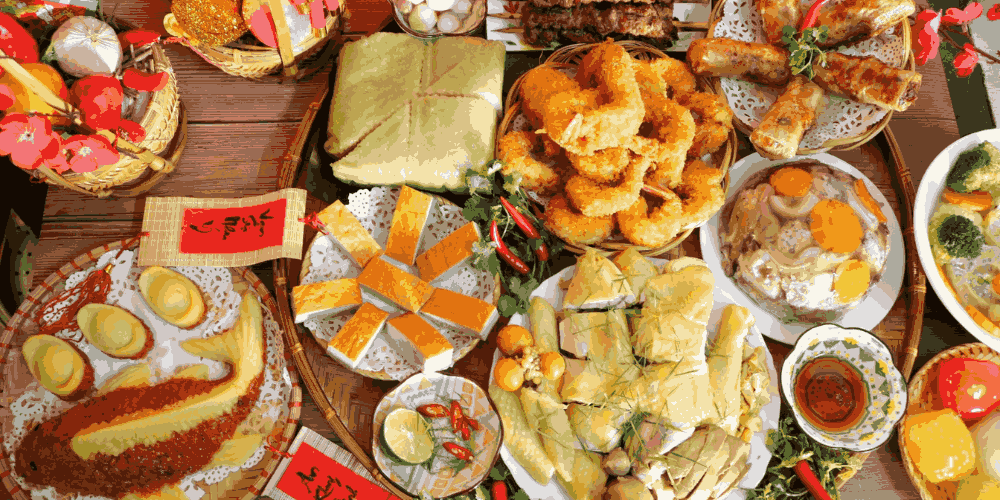 món ăn ngày tết
