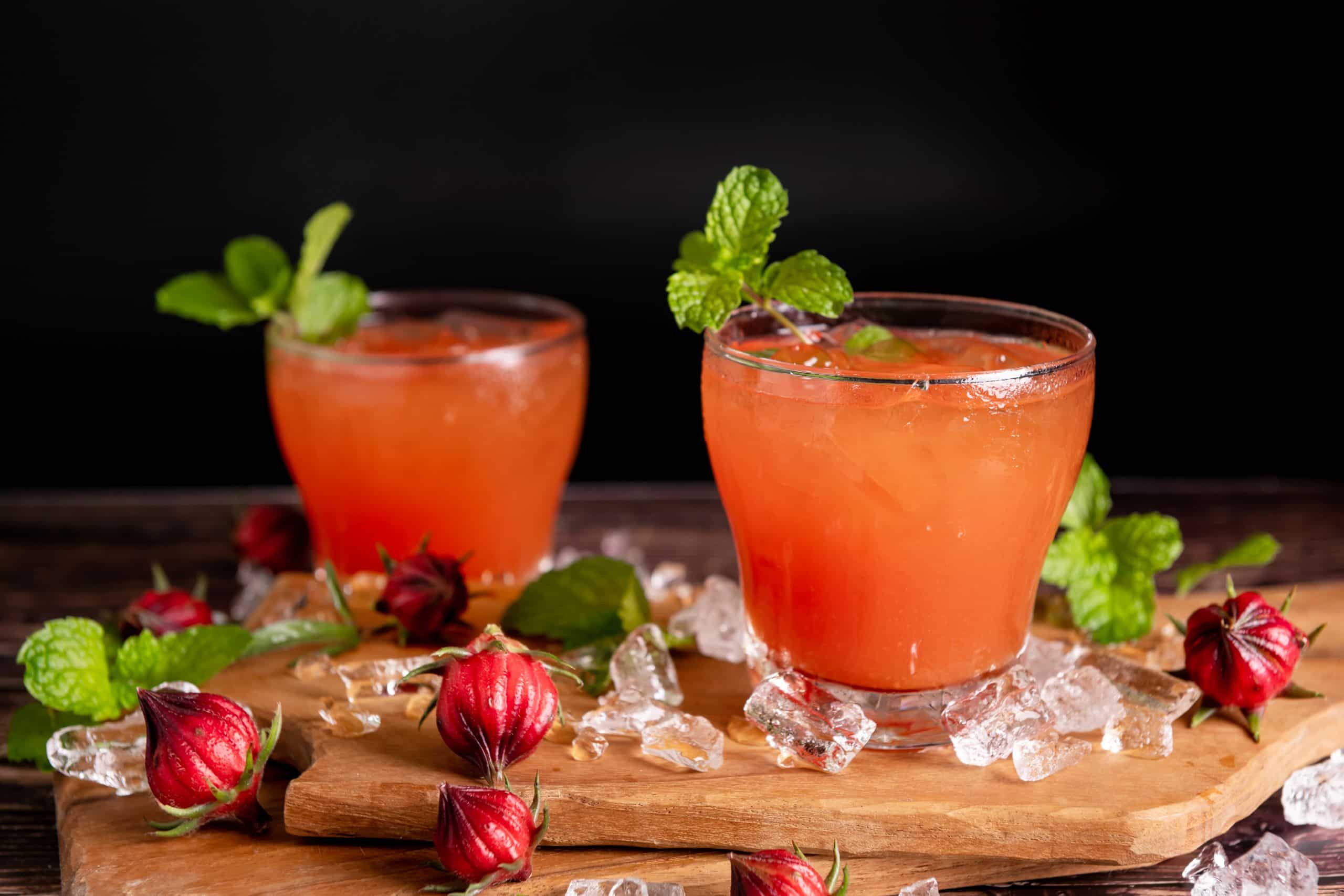 iced-mocktail-with-roselle-fruit