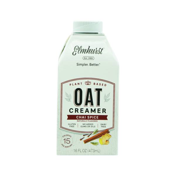 Kem béo yến mạch Elmhurst Oat Creamer Chai Spice
