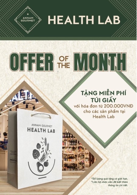 annam gourmet offer of the month