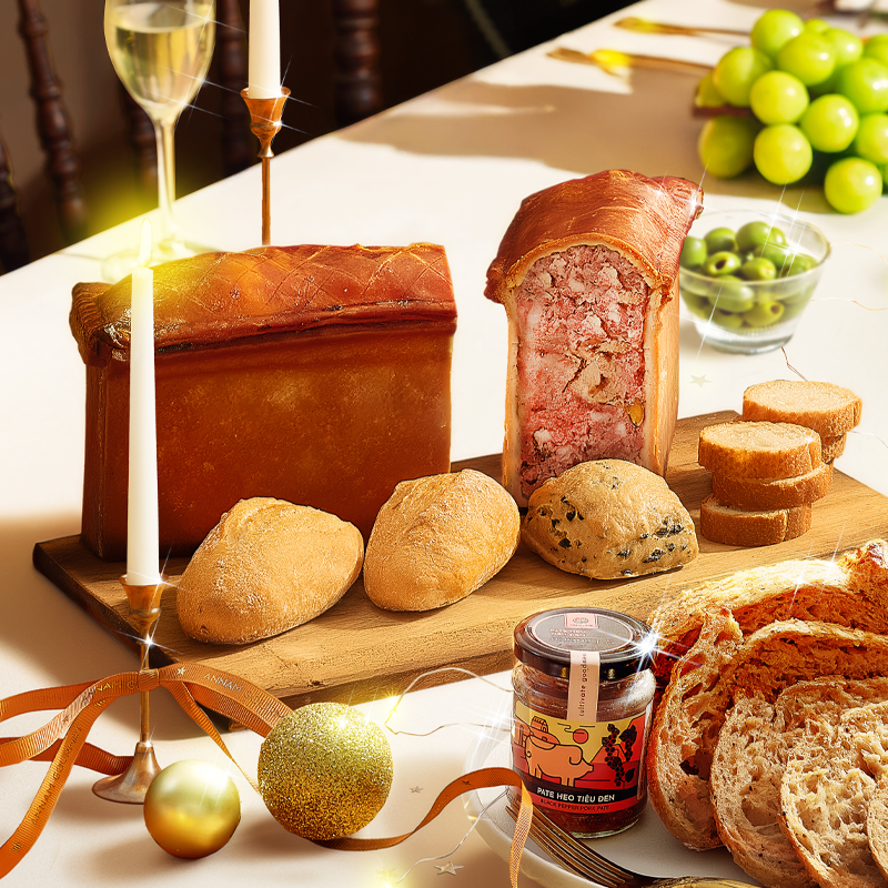 Pate bánh mì với gan ngỗng (2.7kg)