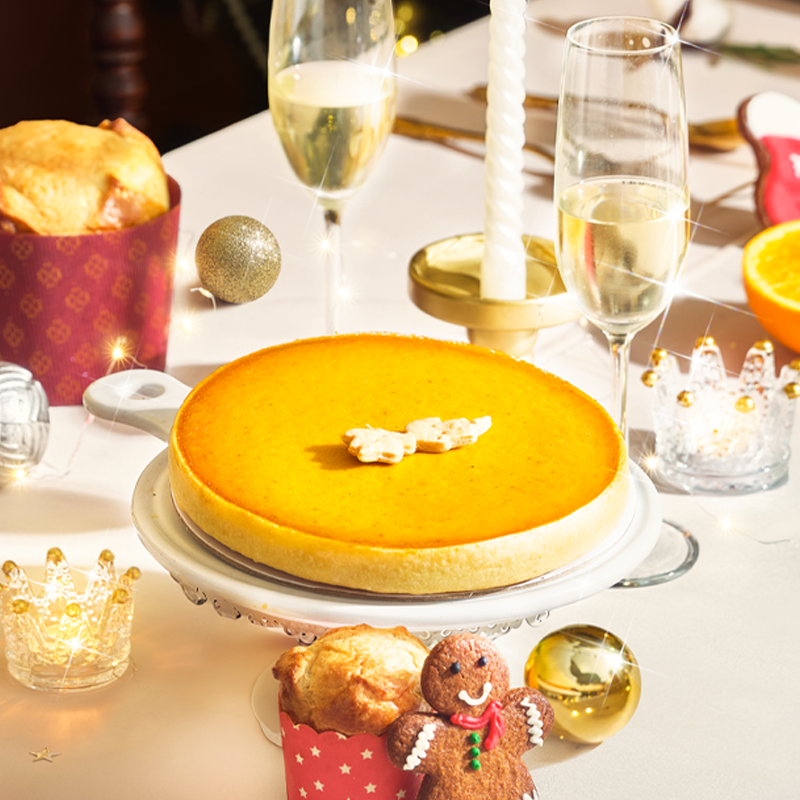 Bánh Nướng Bí Đỏ (6 Phần)