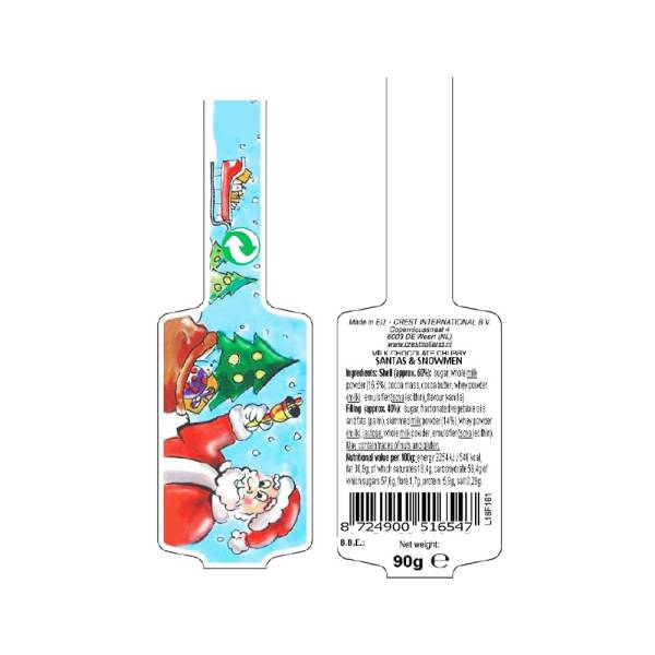 crest milk chocolate chubby santa