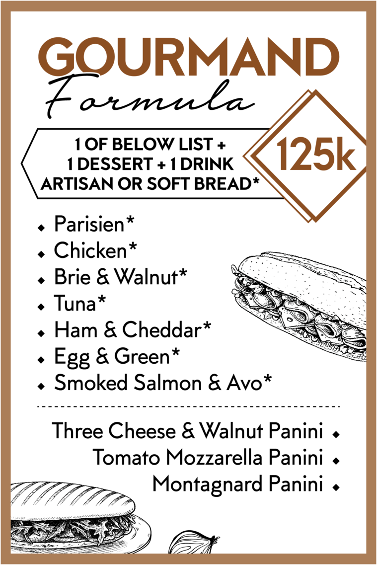 Gourmand formula 1