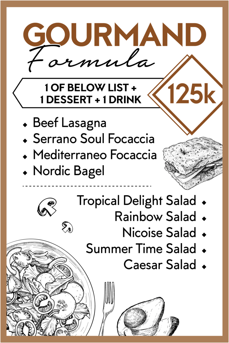Gourmand formula 2